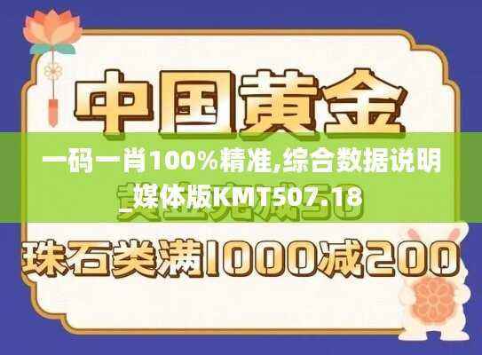 一码一肖100%精准,综合数据说明_媒体版KMT507.18